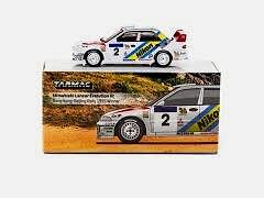 Tarmac Works 1/64 Mitsubish Lancer Evolution III Hong Kong-Beijing Rally 1995 #2 Winner - GLOBAL64