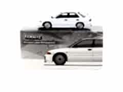 Tarmac Works 1/64 Mitsubishi Lancer RS  Evolution III White - Lamley Special Edition - GLOBAL64
