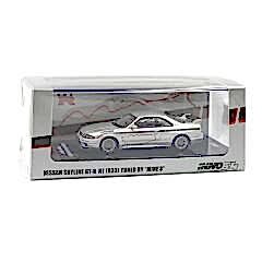 Inno 64 Models Nissan Skyline GT-R (R33) ''Tuned by Mine's'' Gümüş