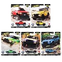 Hot Wheels Car Culture 2025 - Off Road Mix 3H (5 Araba Set)