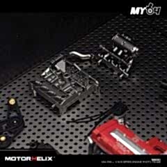 MotorHelix 1/64 Honda Civic Type R EK9 + 1/18 B Series Engine BOM | THE MODEL CAR SHOW 2025 TMCS