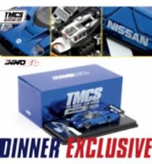 Inno 64 Models Nissan R89C Chrome Blue TMCS Event Dinner Car