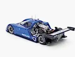 Inno 64 Models Nissan R89C Chrome Blue TMCS Event Dinner Car