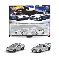 Hot Wheels 2 li Premıum Nissan Skyline GT-R (BNR32) / Nissan Skyline GT-R (BNR34) HCY75 2021 M.