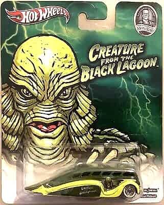 Hot Wheels Premium Monsters - Creature From The Black Lagoon - Low Flow X8348