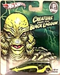 Hot Wheels Premium Monsters - Creature From The Black Lagoon - Low Flow X8348