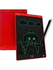 12'' Blic Kırmızı Büyük Boy Dijital Çocuk Yazı Tahtası Grafik Çizim Tableti