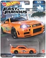 Hot Wheels Premium F&F 2023 HNW46-956A 5 li Set