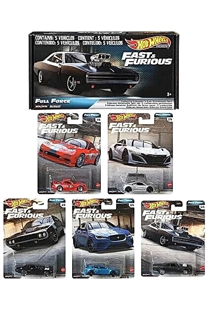 Hot Wheels Premium F&F Kutulu - Full Force GWB75-979H