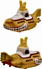 Hot Wheels Premium Pop Culture - The Beatles Yellow Submarine - HXD63