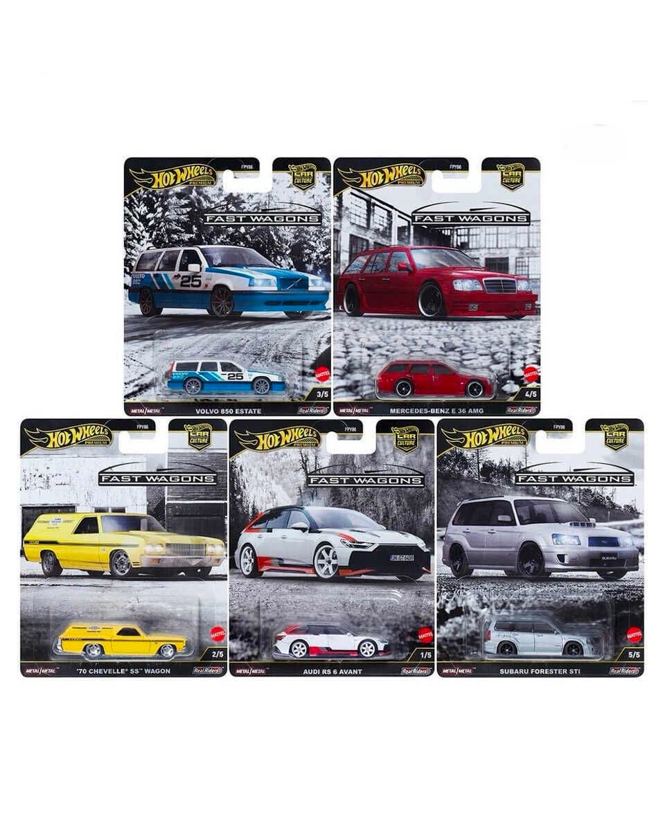 Hot Wheels Premium - Fast Wagons Set FPY86-961J
