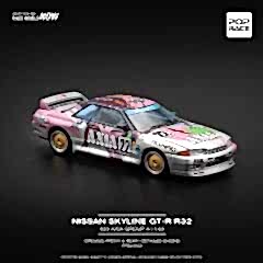 Pop Race 1/64 Nissan Skyline GTR R32 AXIA / PR64-103