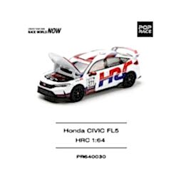 Pop Race 1/64 Honda Civic Type-R FL5 HRC / PR64-030