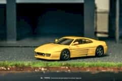 Tarmac Works X iXO Models 1/64 Ferrari 348 Challenge Yellow - ROAD64