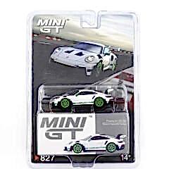 Mini GT 827 1/64 Porsche 911 (992) GT3 RS Tribute to Carrera RS Package - Blister Paket