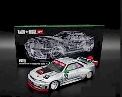 Mini GT x Kaido //150 Nissan Skyline GT-R (R33) Imai Racing V1 !!CHASE!! (Açık Kutu Hatasız)