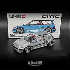 Mini GT x Kaido //126 Honda Civic (EF) Kaido Works V1 !!CHASE!! (Açık Kutu Hatasız)