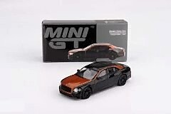 Mini GT 1/64 991 Bentley Flying Spur Orange Flame / Onyx