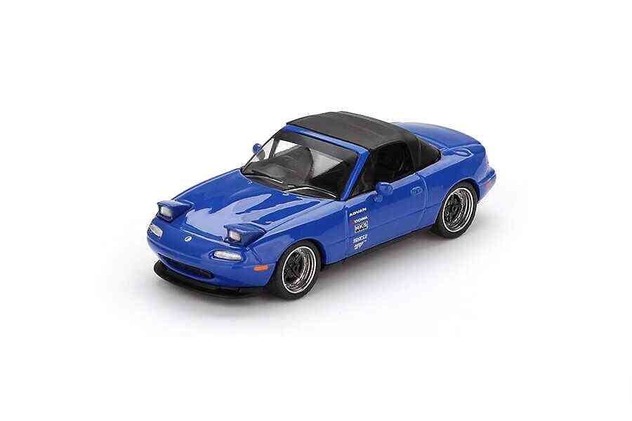Mini GT 1/64 1069 Mazda Miata MX-5 (NA) Tuned Version Dark Blue