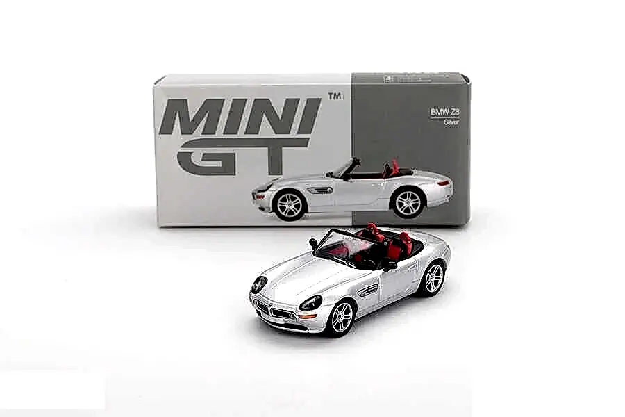 Mini GT 1/64 998 BMW Z8 Silver