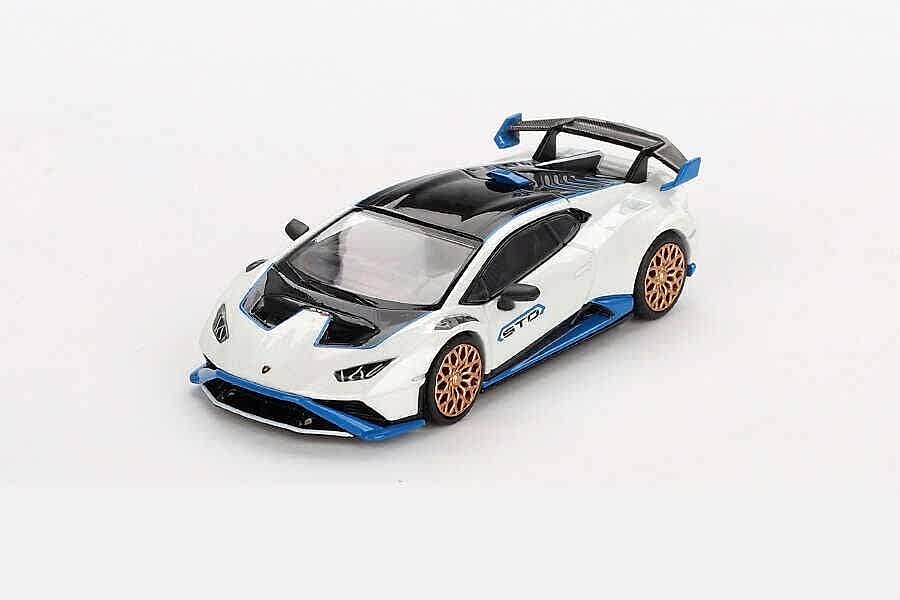 Mini GT 1/64 788 Lamborghini Huracán STO Bianco Asopo