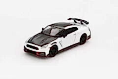 Mini GT 1/64 1045 Nissan GT-R Nismo 2024 Brilliant White Pearl