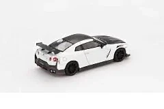 Mini GT 1/64 1045 Nissan GT-R Nismo 2024 Brilliant White Pearl