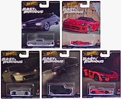 Hot Wheels Premium F&F - 2024 5 li Set - HNW46-956J