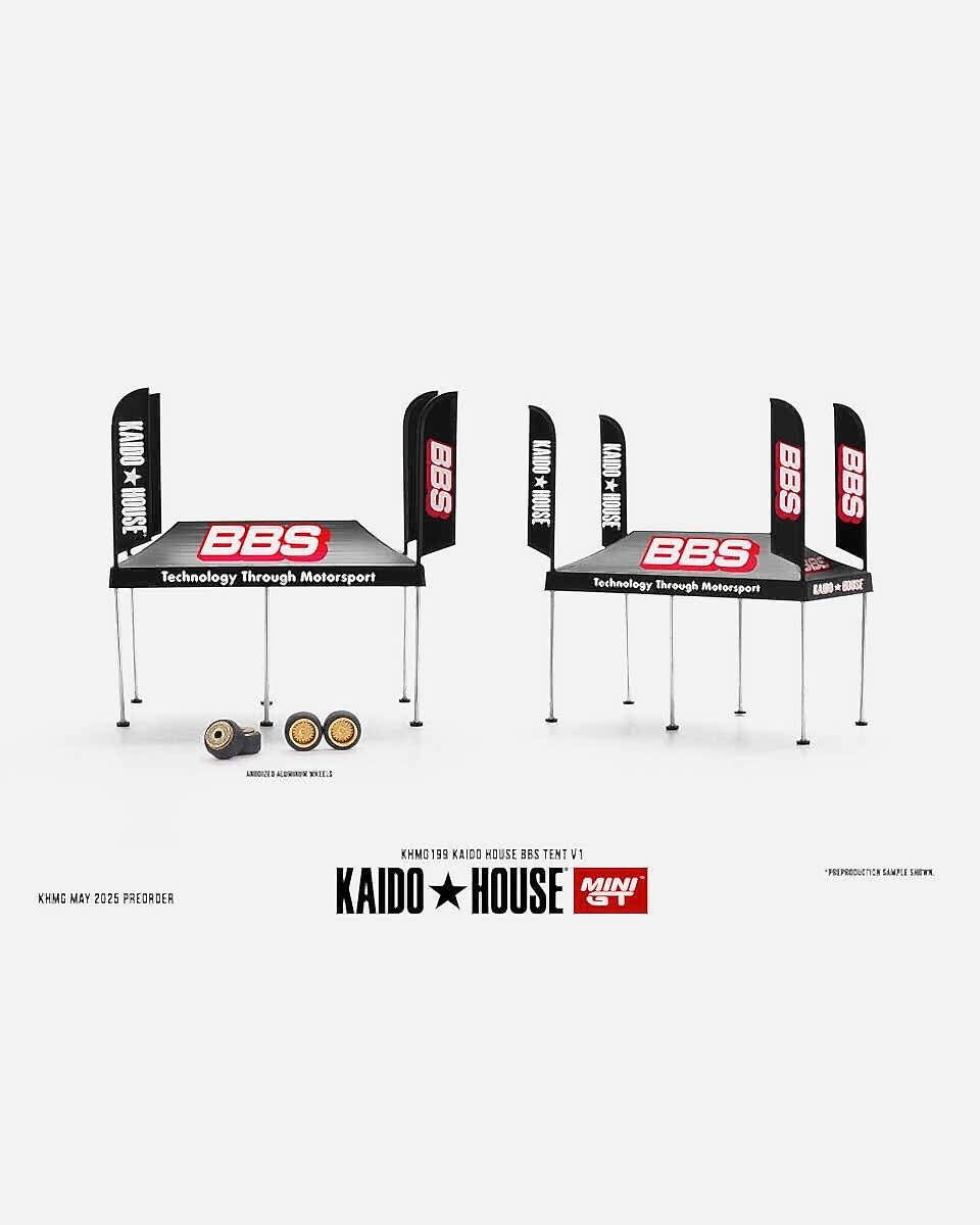 Mini GT 1/64 - 199 Kaido House BBS Tent V1