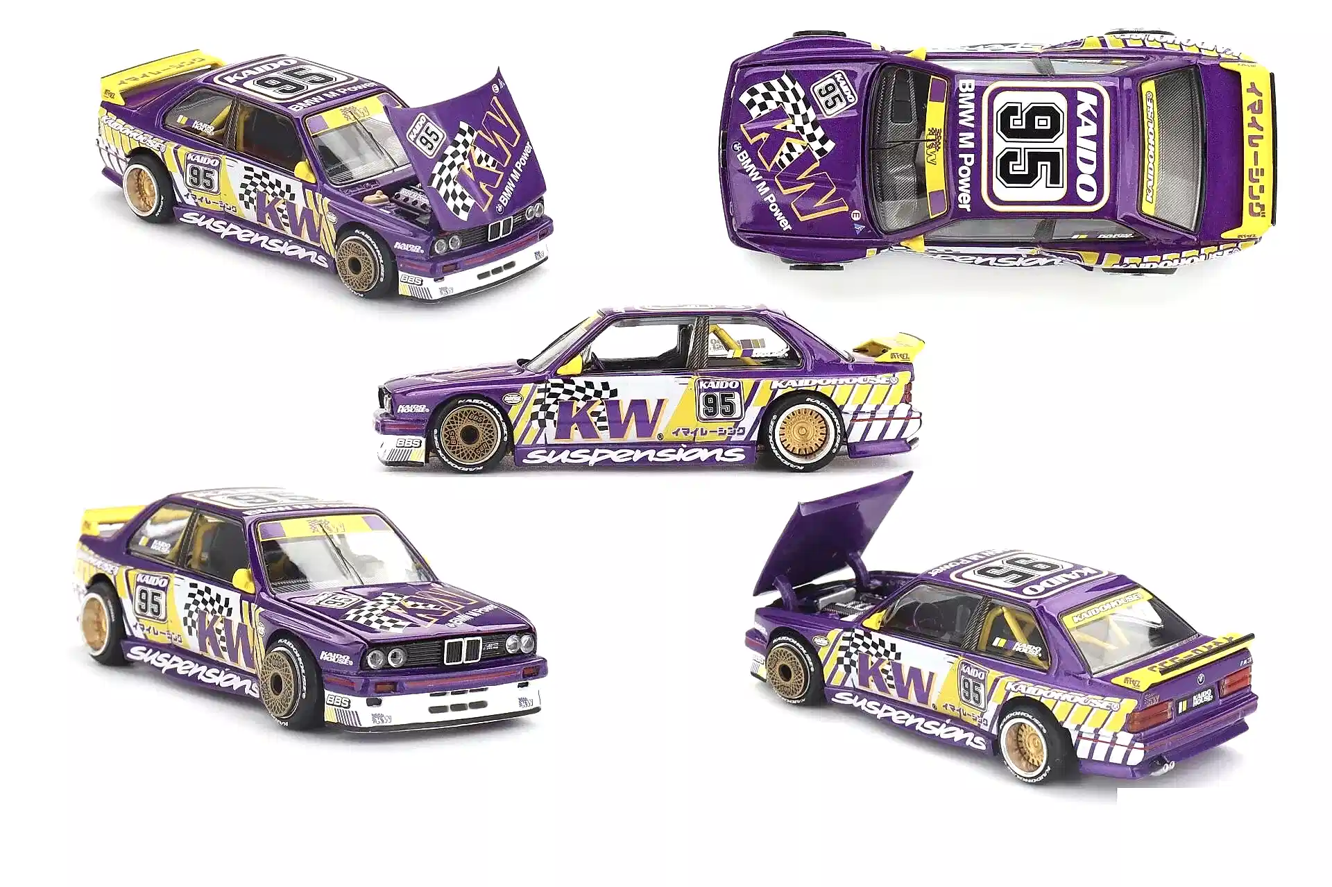 Mini GT 1/64 Kaido House //194 BMW M3 Kaido KW V1