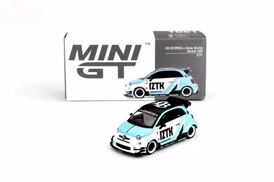 Mini GT 1/64 1051 Abarth 595 LB-WORKS x Abas Works IZTK