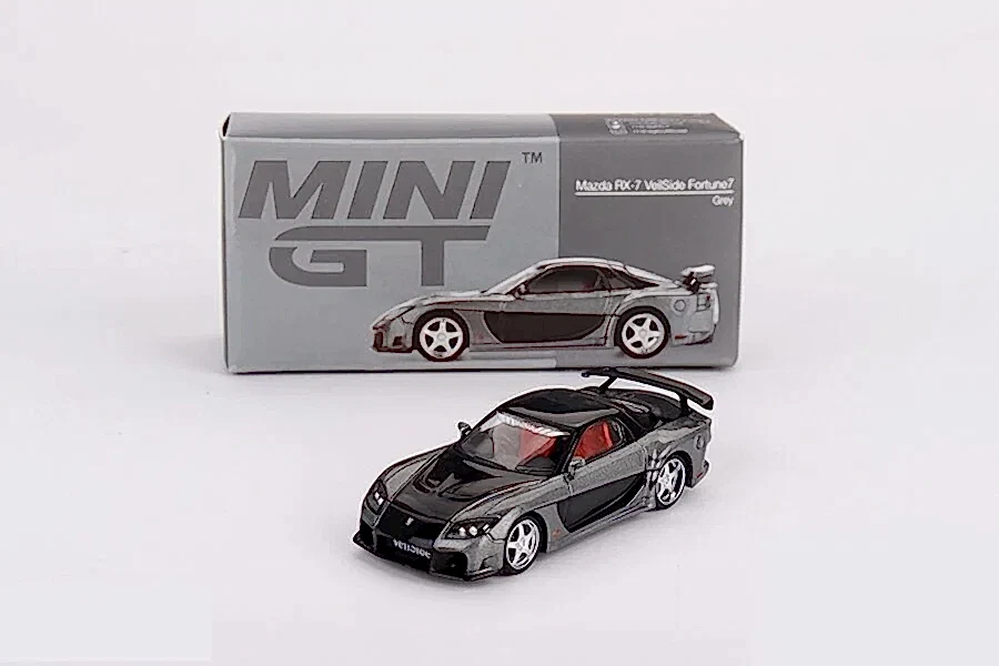 Mini GT 1/64 1057 Mazda RX-7 VeilSide Fortune Grey