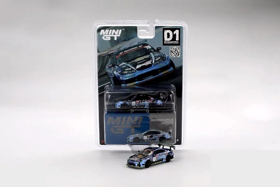 Mini GT 855 1/64 Nissan Silvia (S15) D-MAX #70 D-MAX Racing 2023 D1 Grand Prix - Blister Paket