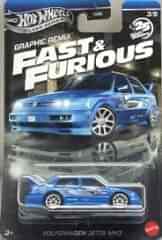 Hot Wheels Silver Series - F&F Graphic Remix 5 - Volkswagen Jetta MK3