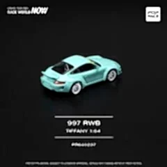 Pop Race 1/64 RWB 997 Tiffany Blue - PR640237